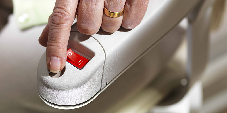 πλήρως προσαρμόσιμος ανελκυστήρας σκάλας